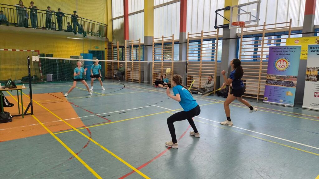 Badminton Igrzyska Młodzieży Szkolnej. Władysławowo 21.10.2026